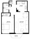 1 Bedroom - 1 Bathroom